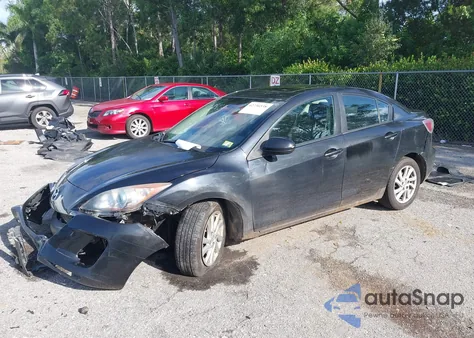 2012 Mazda Mazda3 I Touring из США, поврежденный, VIN JM1BL1V86C1637963